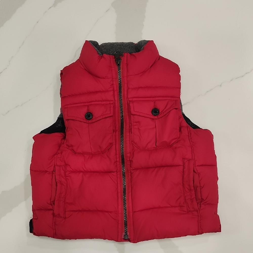 Red Puffer Vest